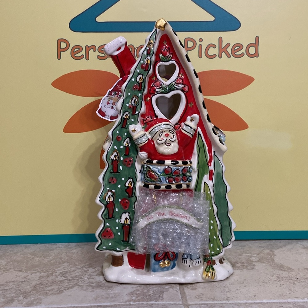 Blue Sky Clayworks “‘TIS THE SEASON” Candle House